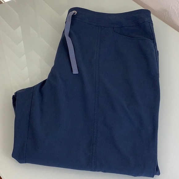 Chico’s Weekends 3 ankle flat front drawstring pants size 16 EUC - Picture 3 of 14